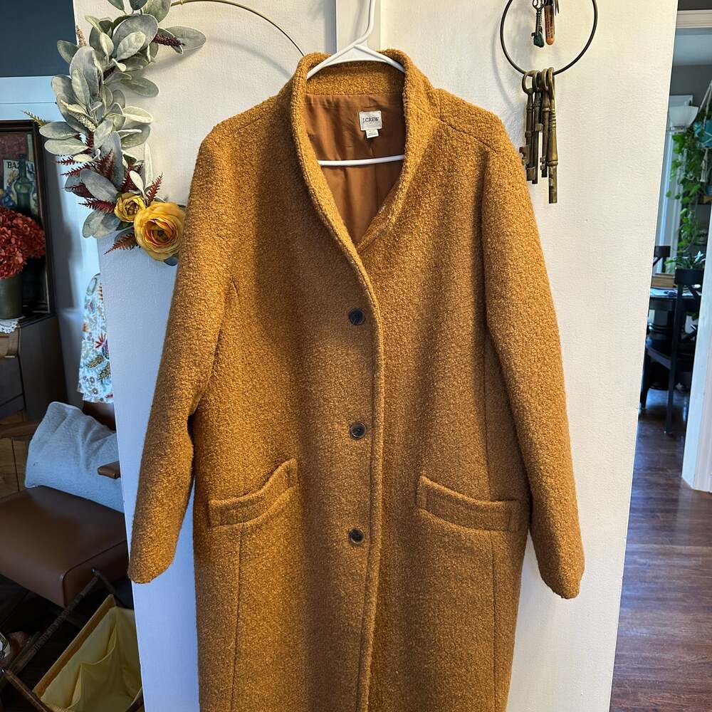 J. Crew Women's Brown Teddy Jacket